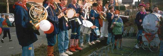Eerste optreden – schoolcarnaval 1992